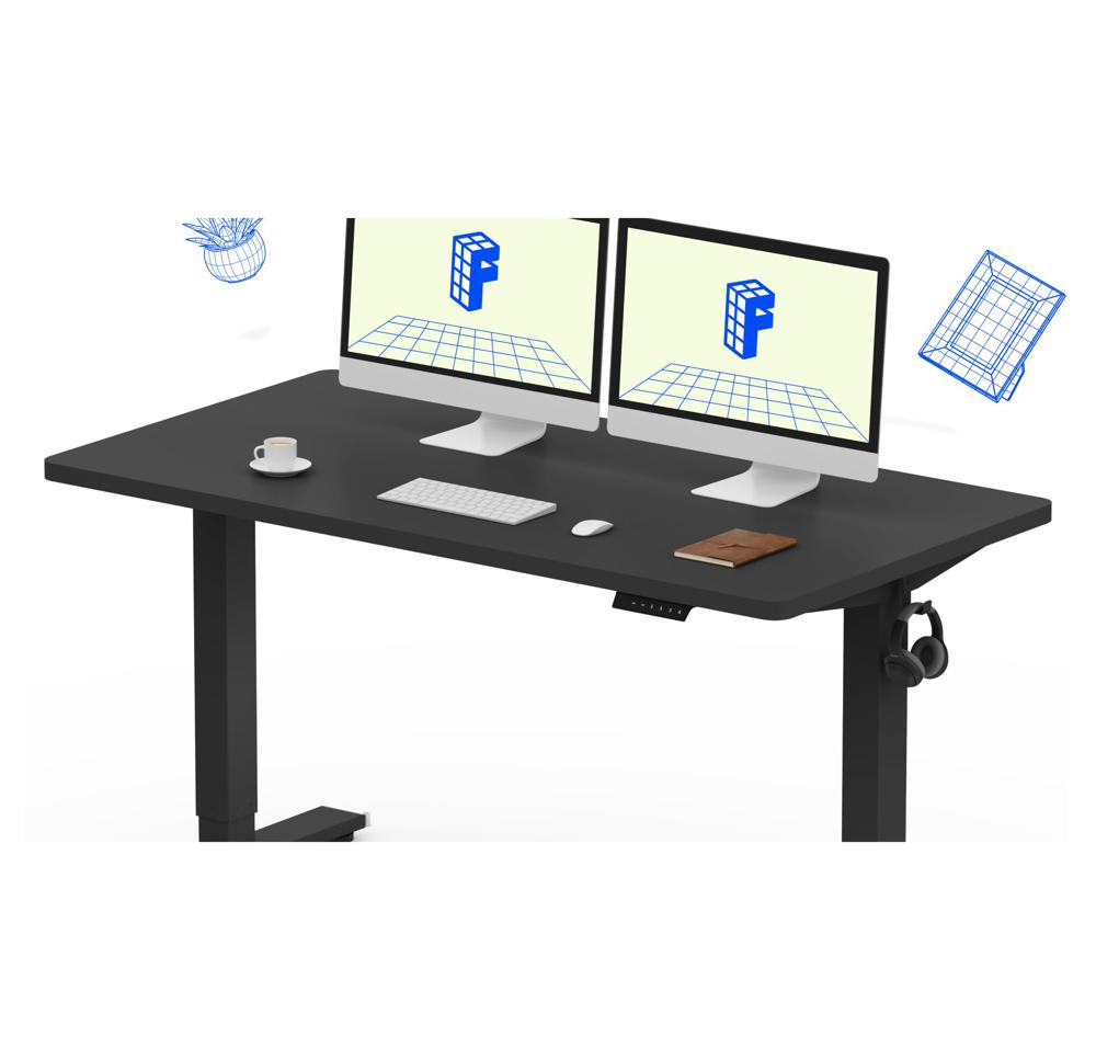 Amazon.com: FLEXISPOT EN1 One-Piece Standing Desk with 1-Inch